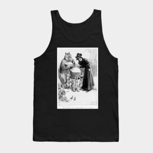 Animals Celebrate Holidays with Bread Pudding Tank Top